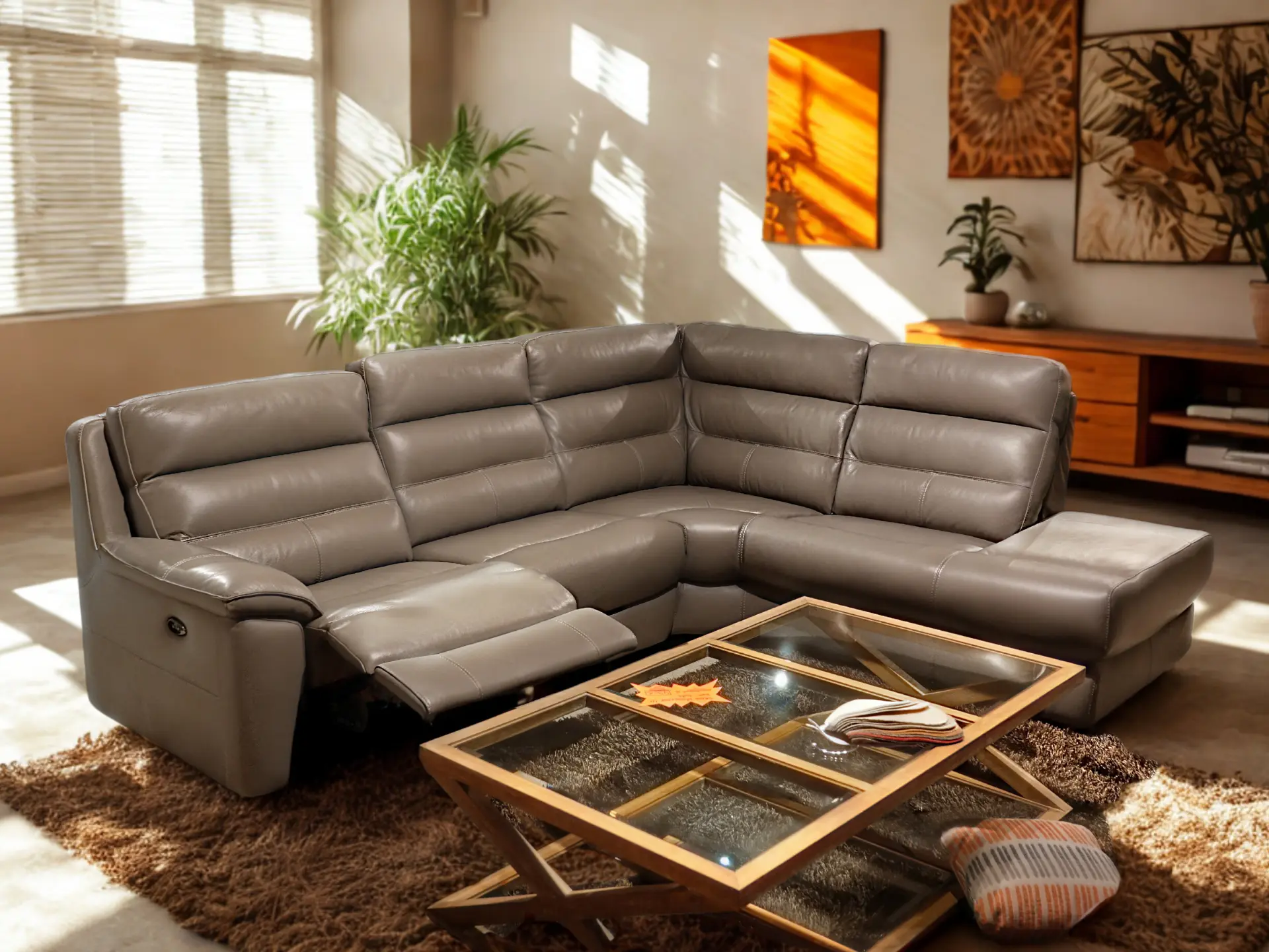 canapé-relax-en-cuir-gris-jean