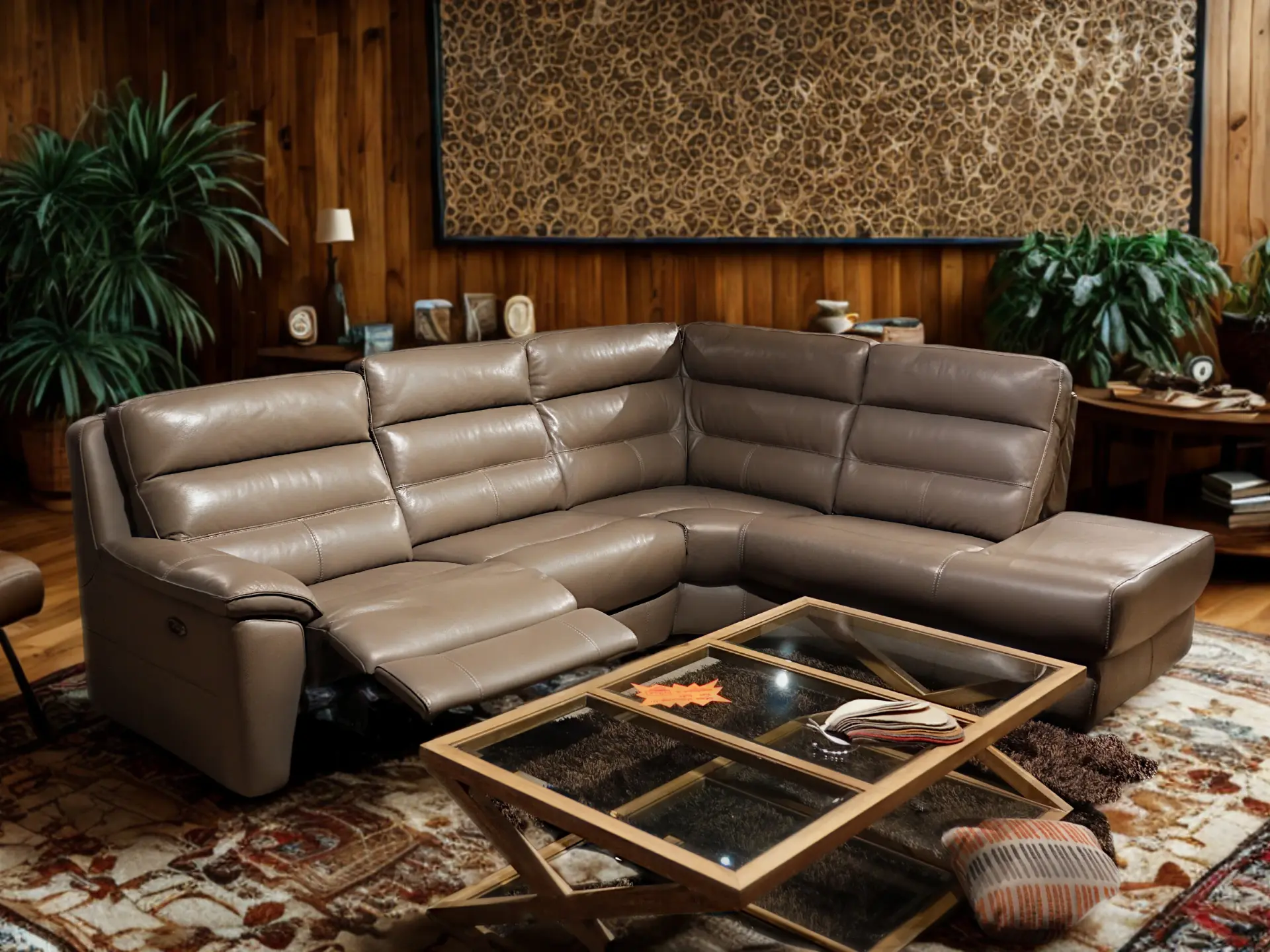canapé-relax-en-cuir-gris-jean