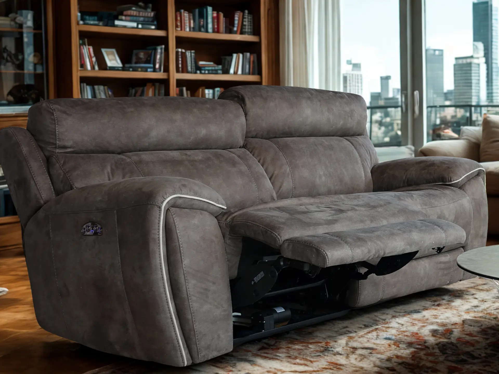 Salon-3+2-relax-en-tissu- DOUGLAS-
