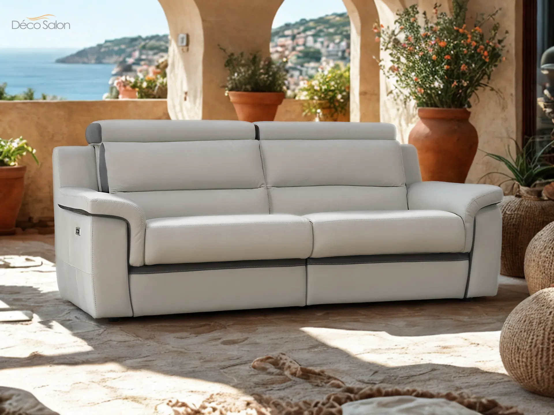 canape-3places- relax cuir-Matera-decosalon