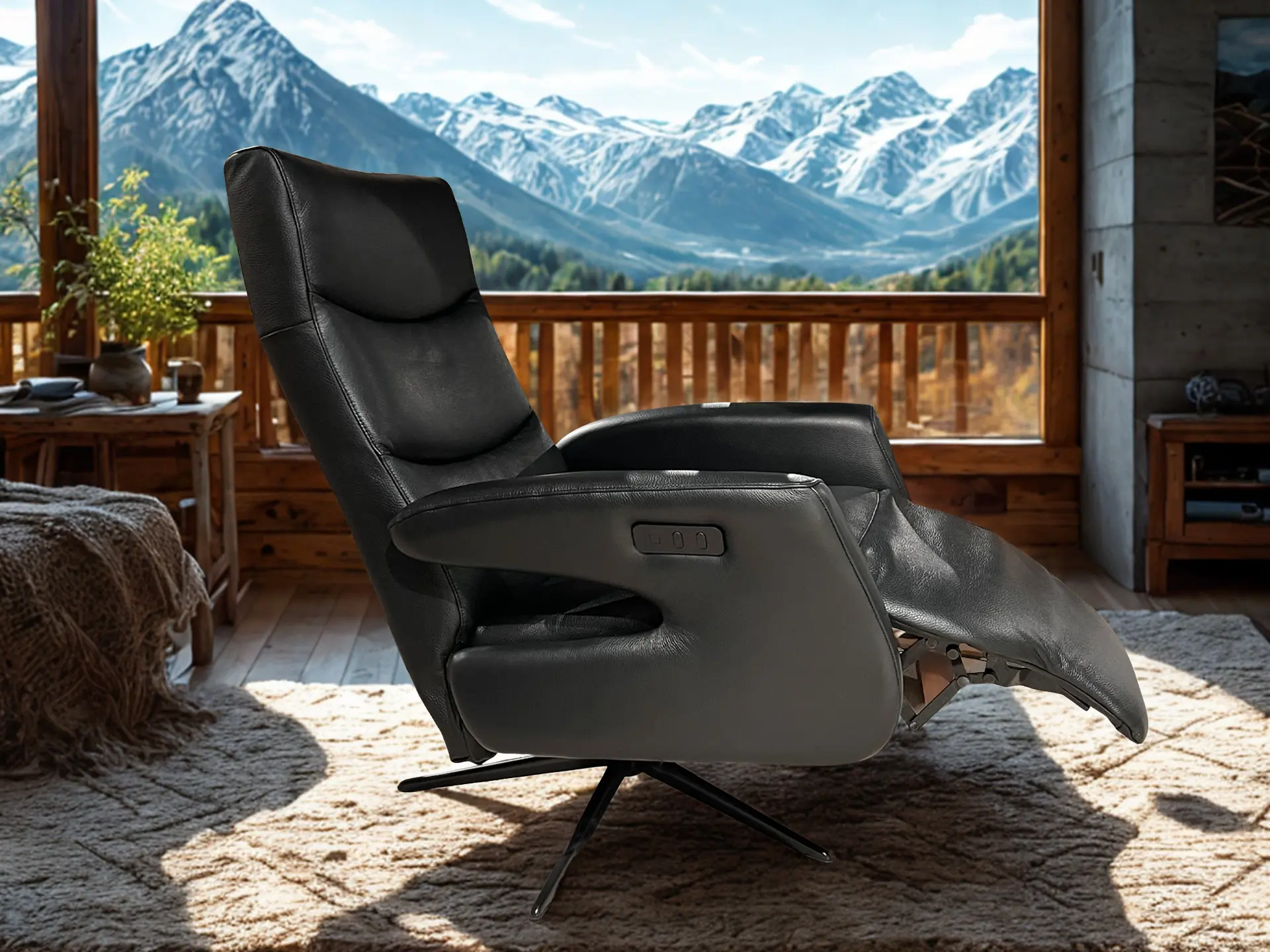 Fauteuil relax pivotant