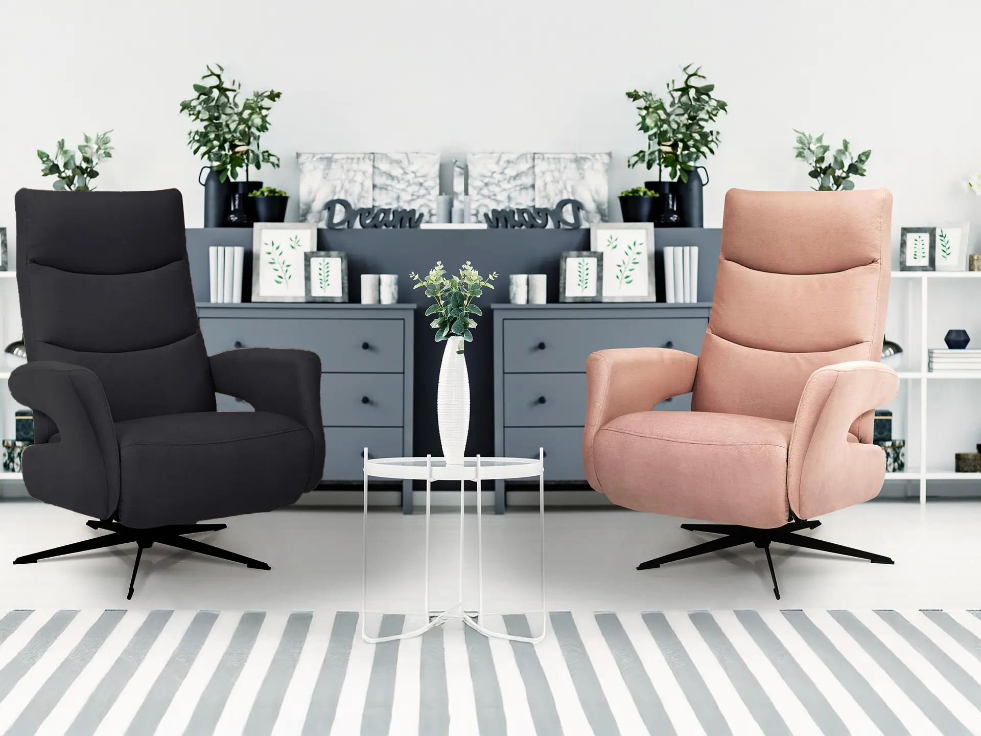 Fauteuil relax pivotant