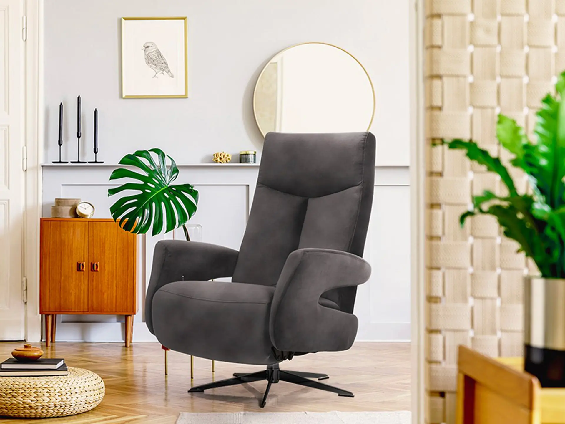 Fauteuil relax pivotant