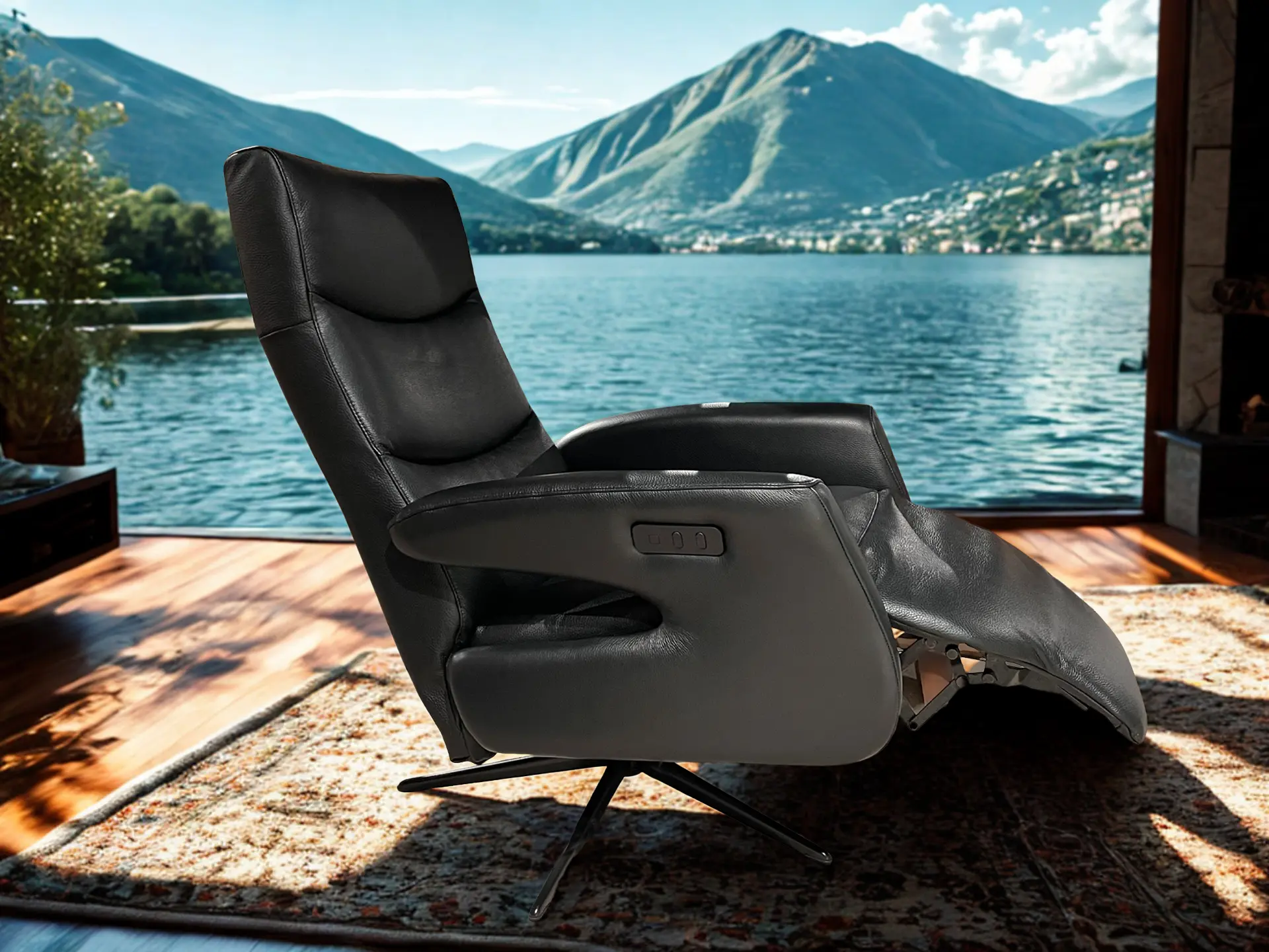 Fauteuil relax pivotant