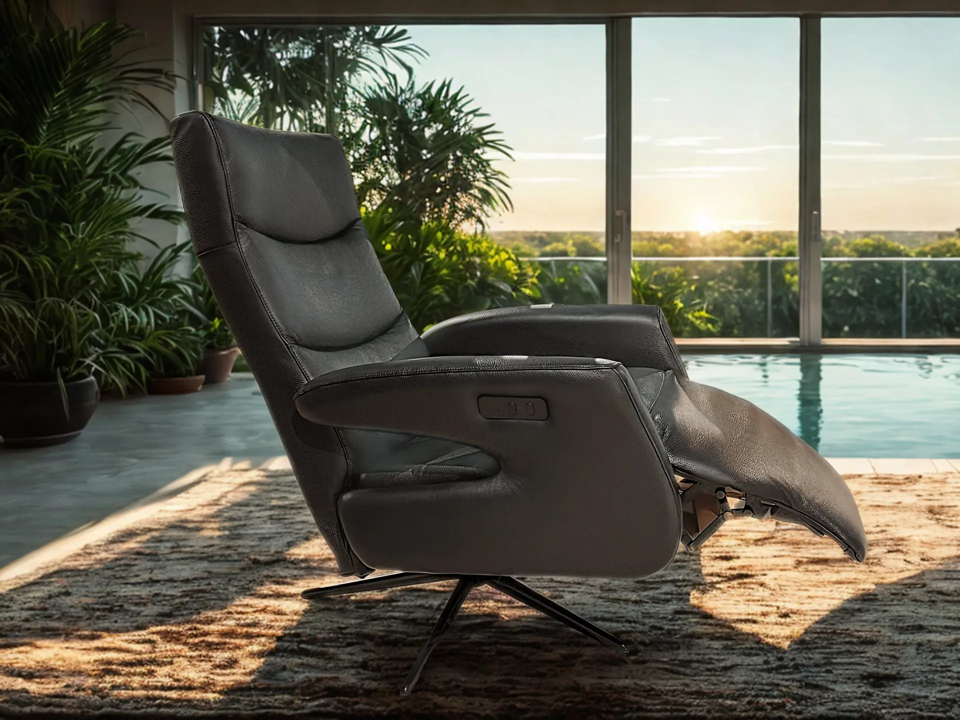 Fauteuil relax pivotant