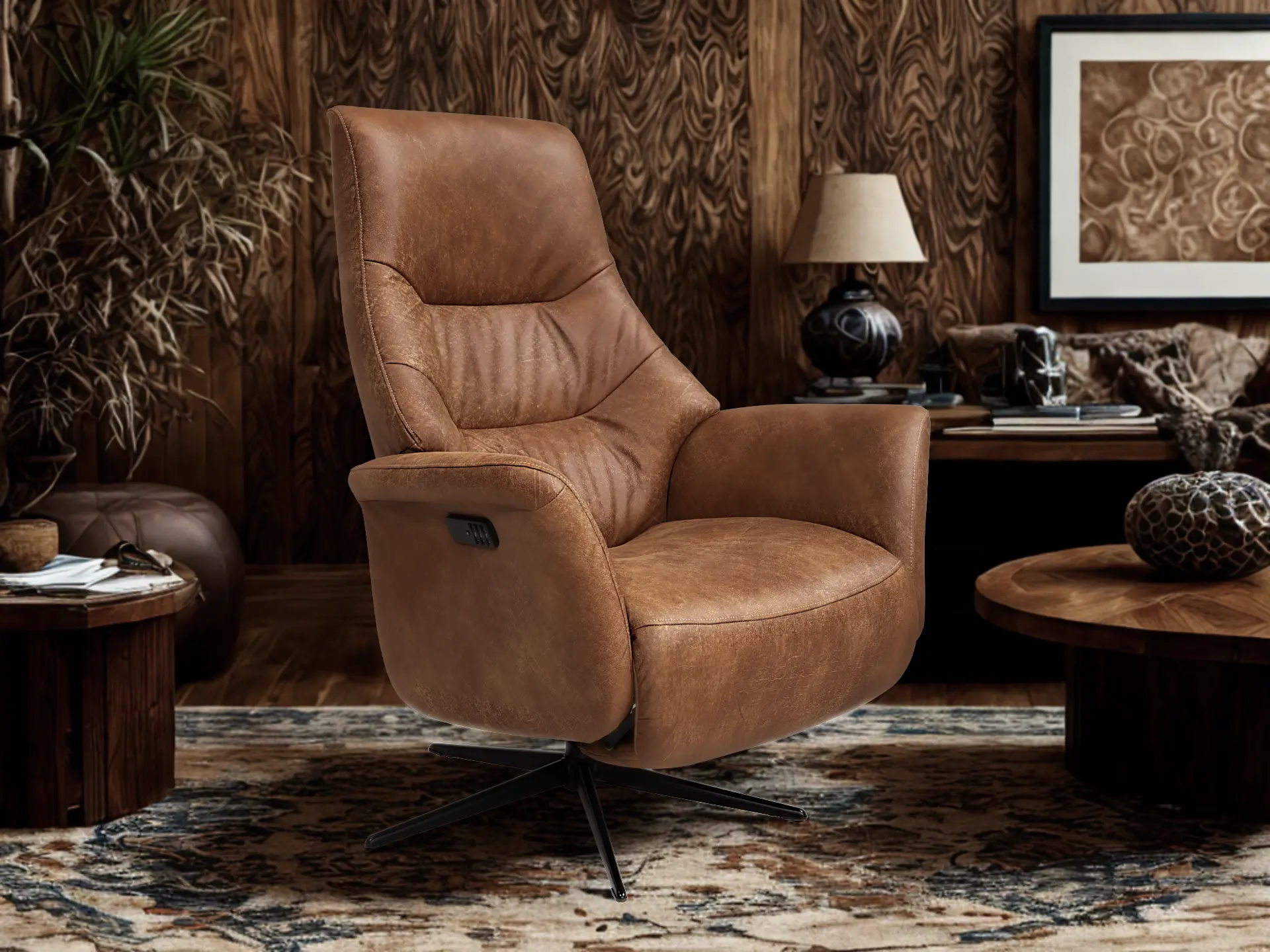 Fauteuil relax pivotant 