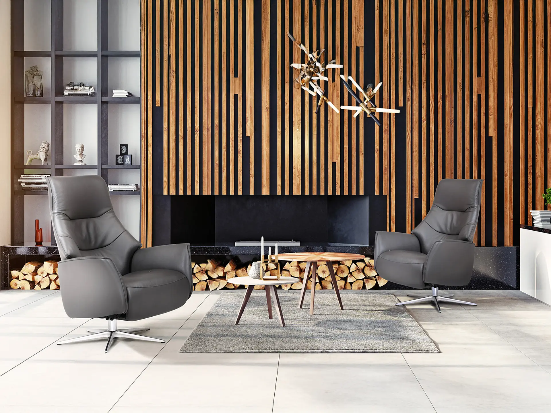 Fauteuil relax pivotant 