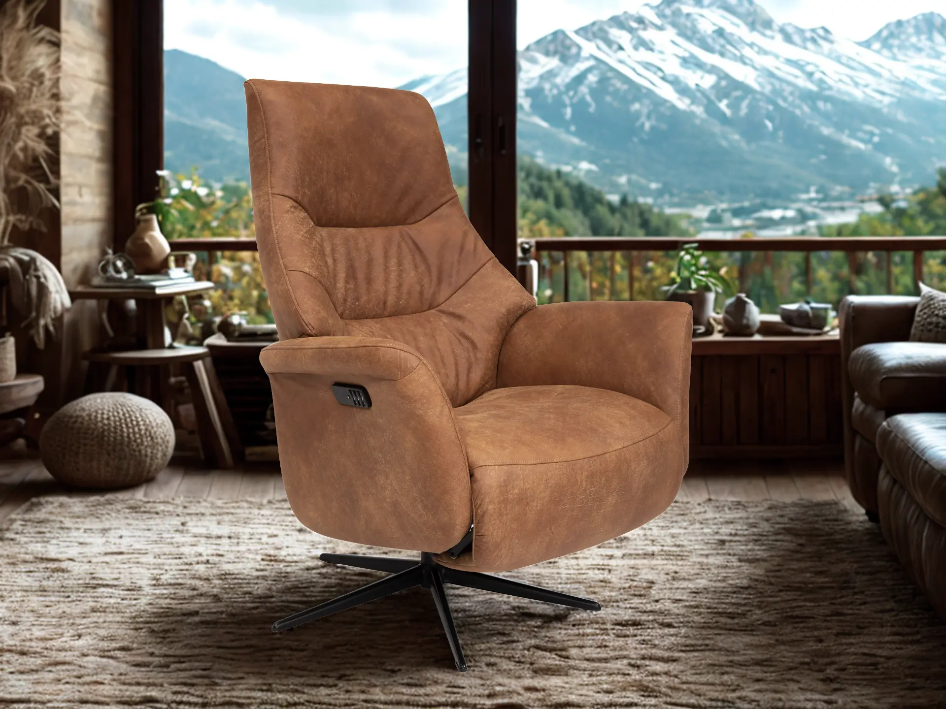 Fauteuil relax pivotant 