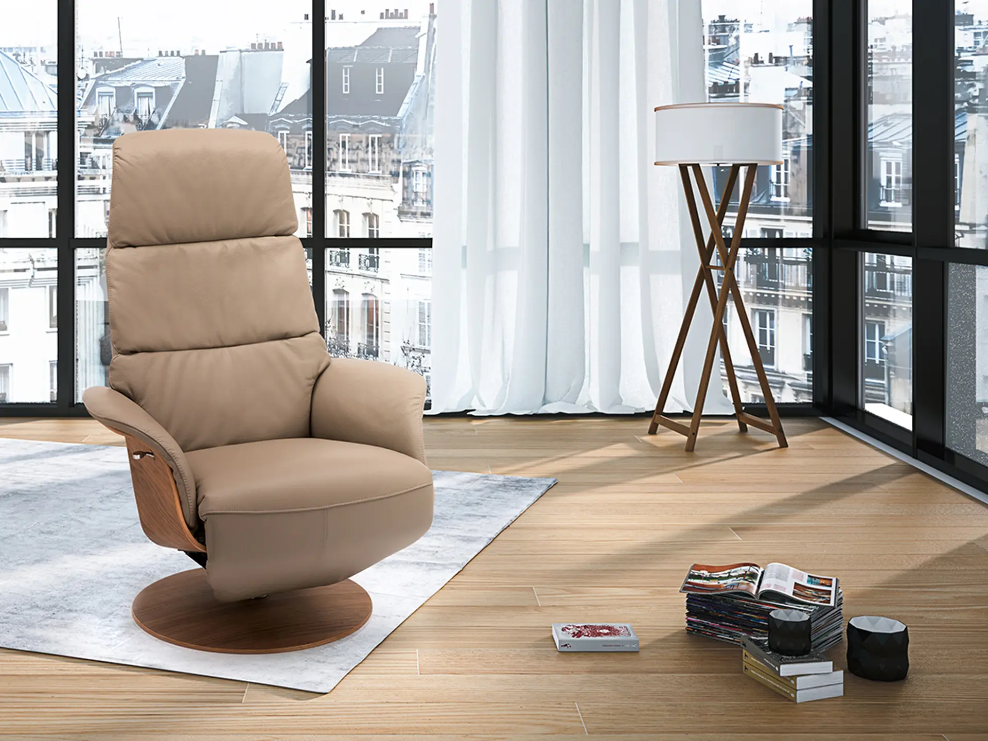 fauteuil relax pivotant