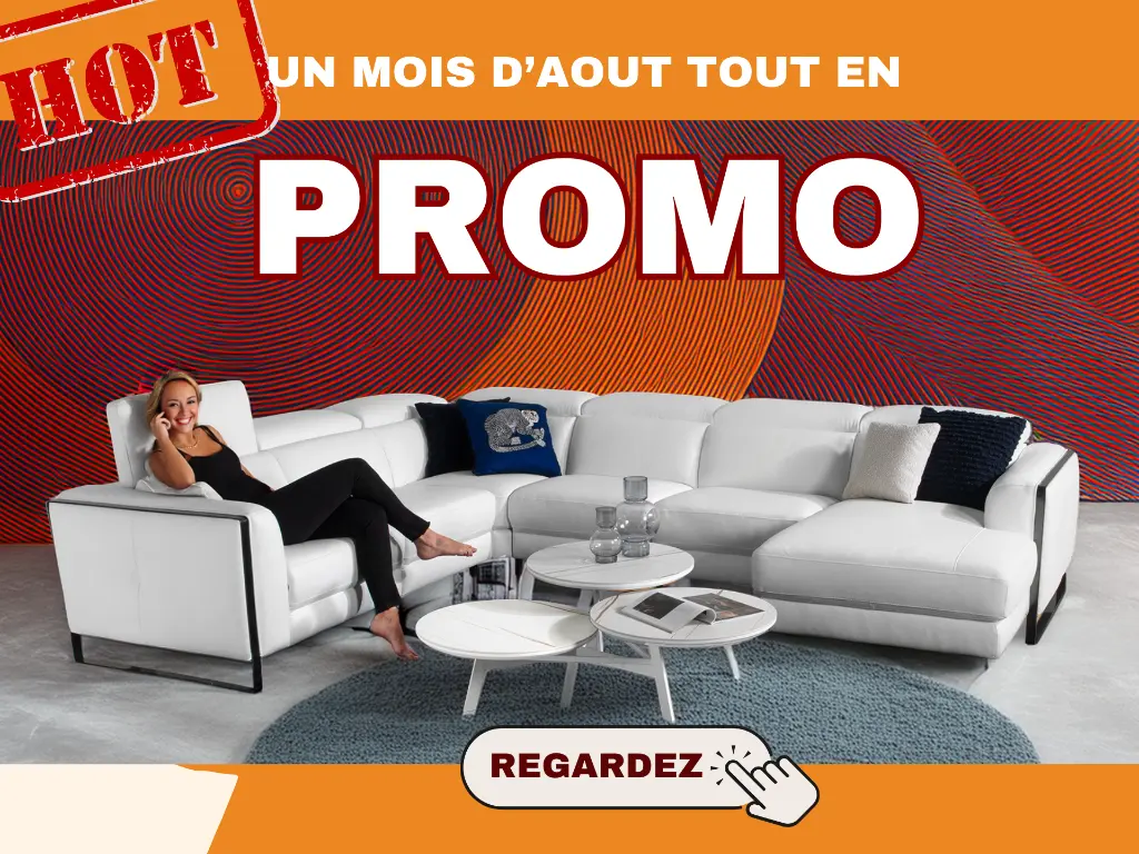 promotion canapé chez Décosalon