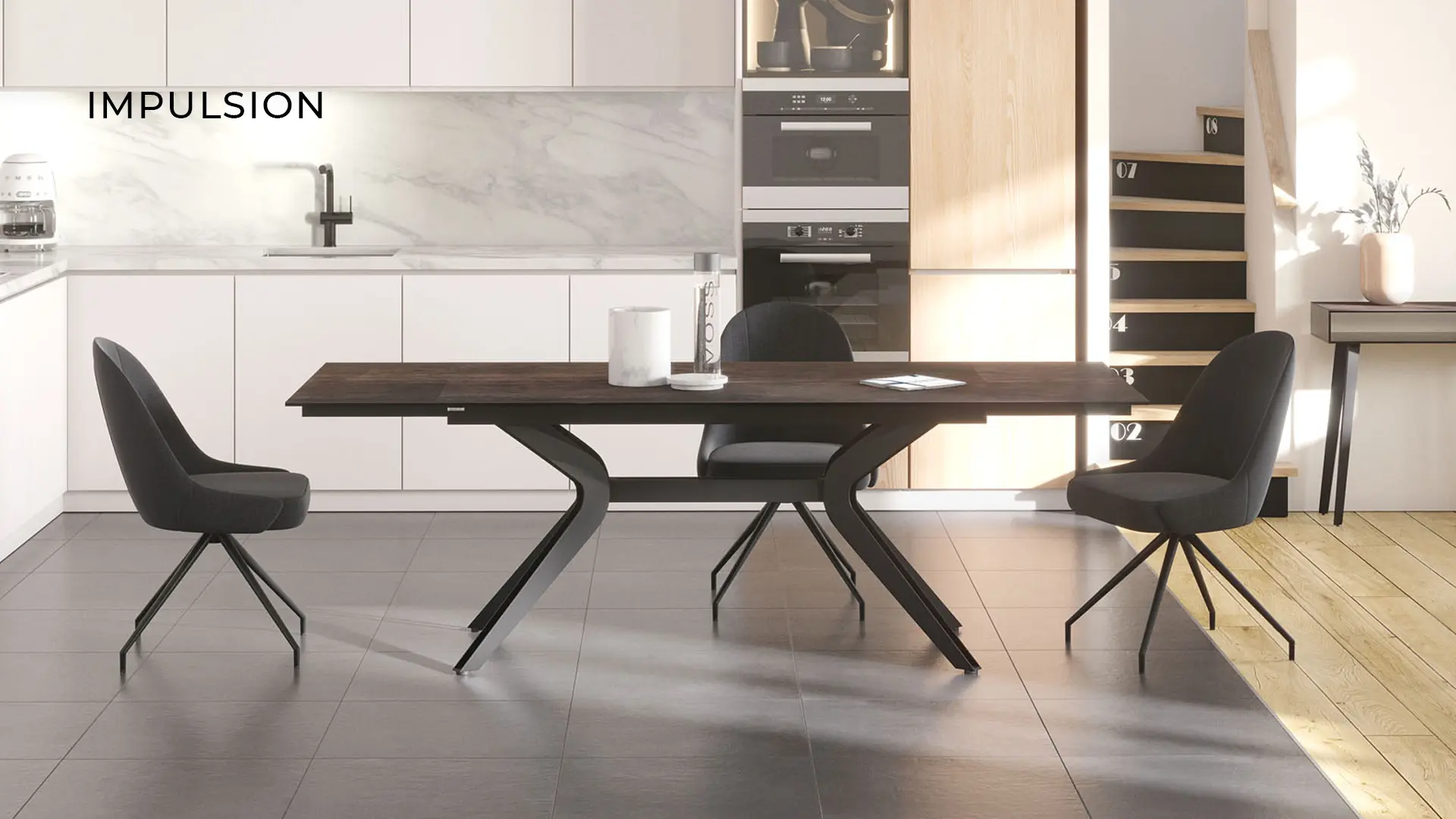 Tables de repas extensibles Akante en céramique – élégance, design et durabilité