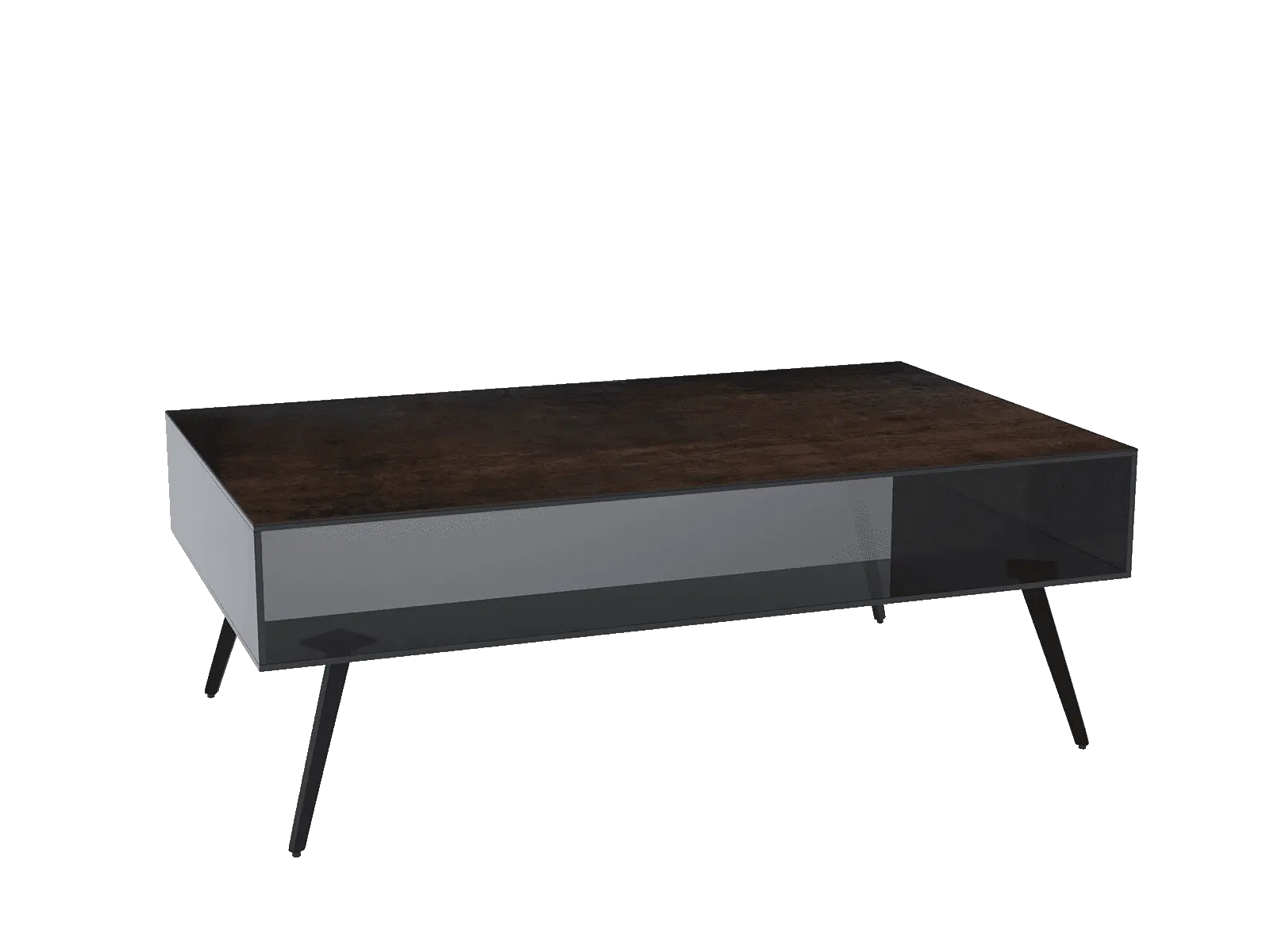 Table basse Boston céramique acier