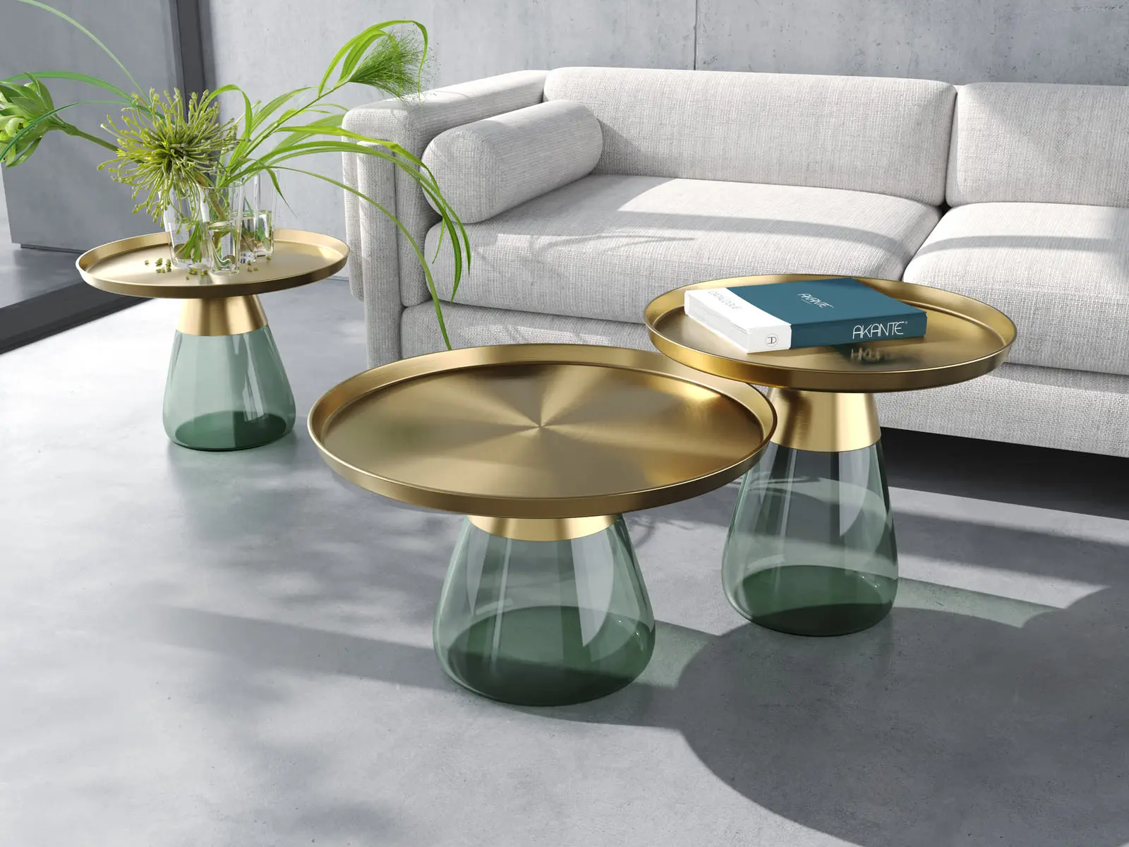 Table basse drop