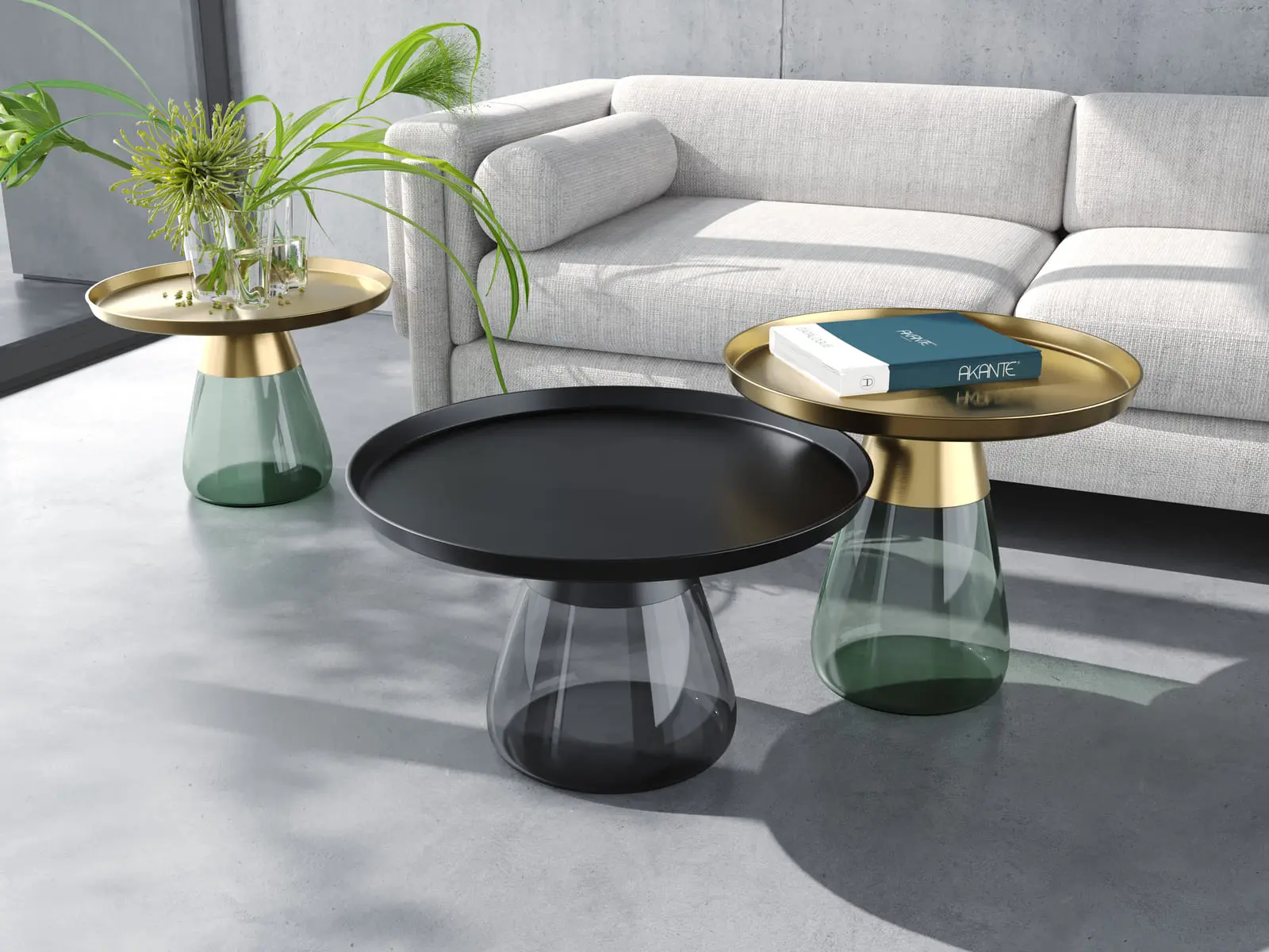 Bout de canapé Drop