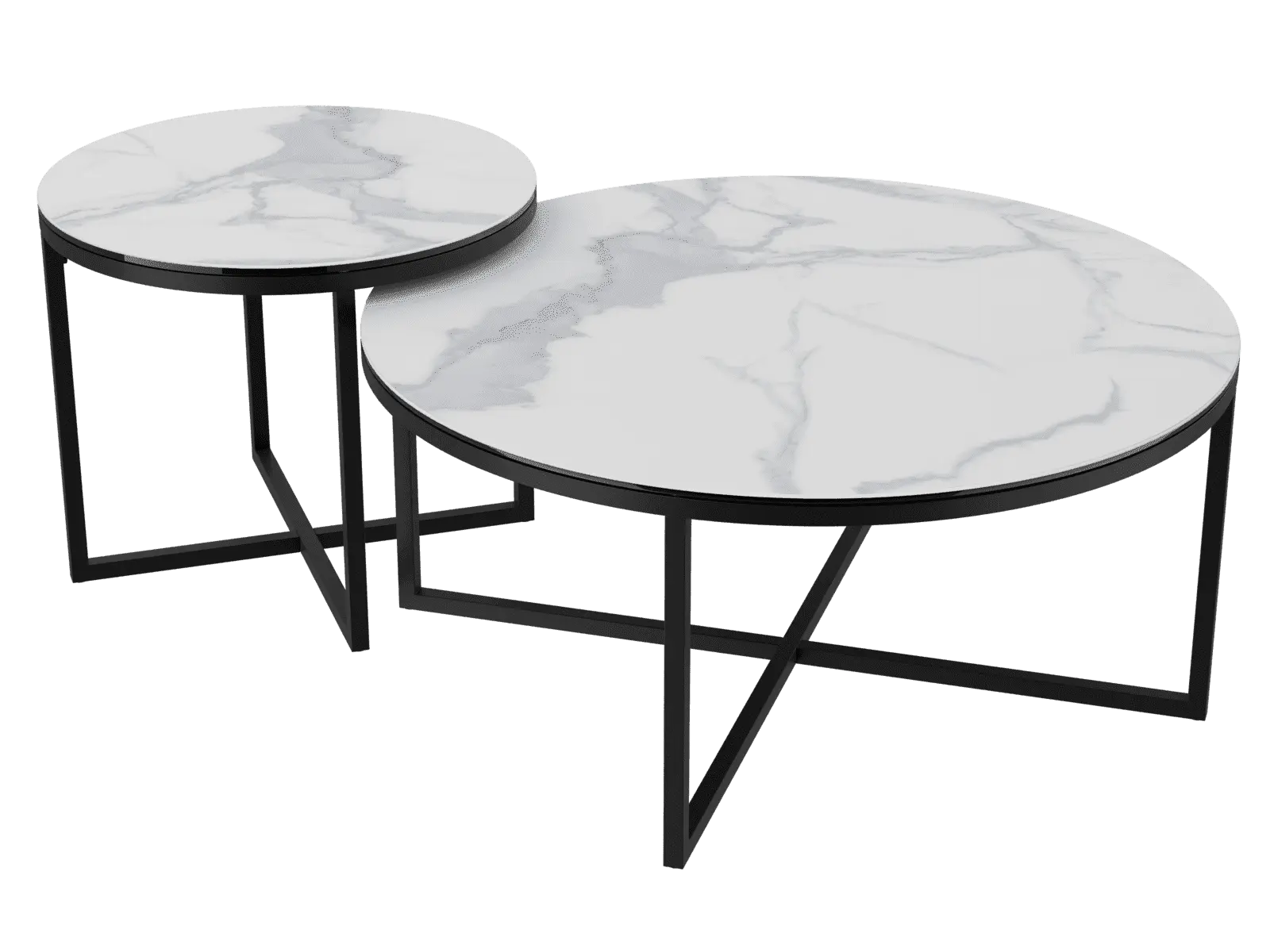Table basse ronde