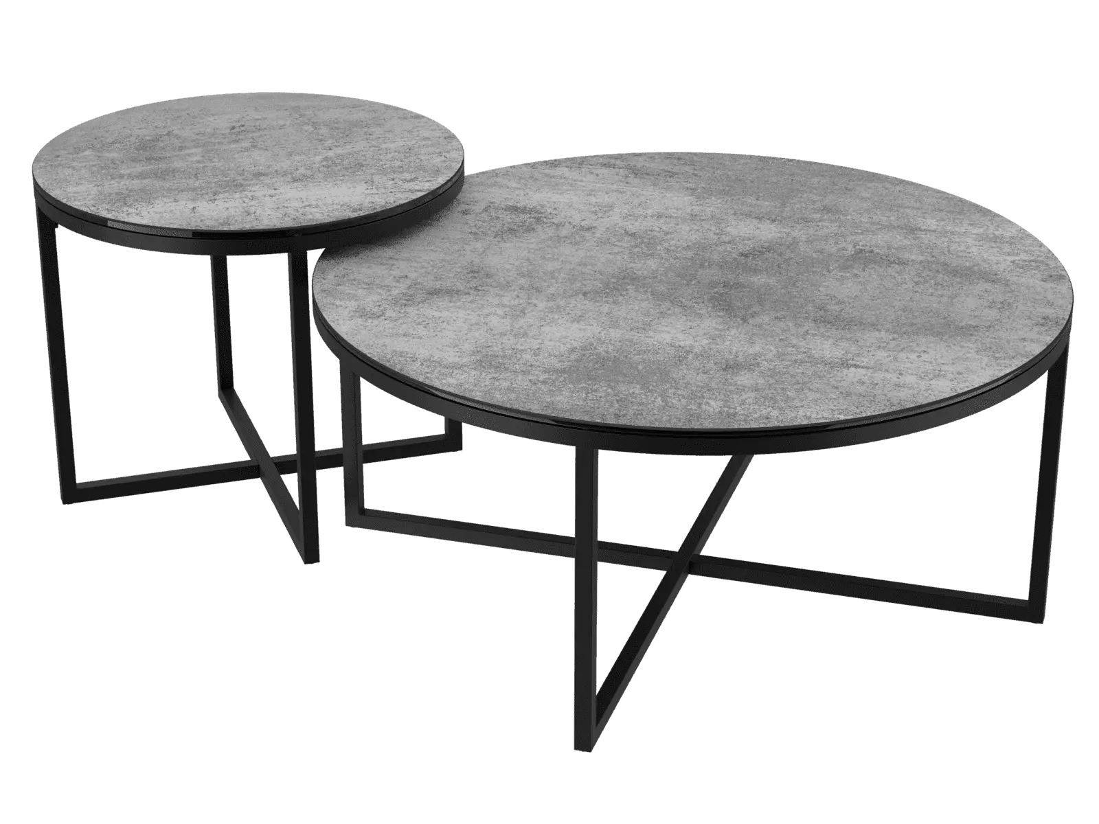 Table basse ronde