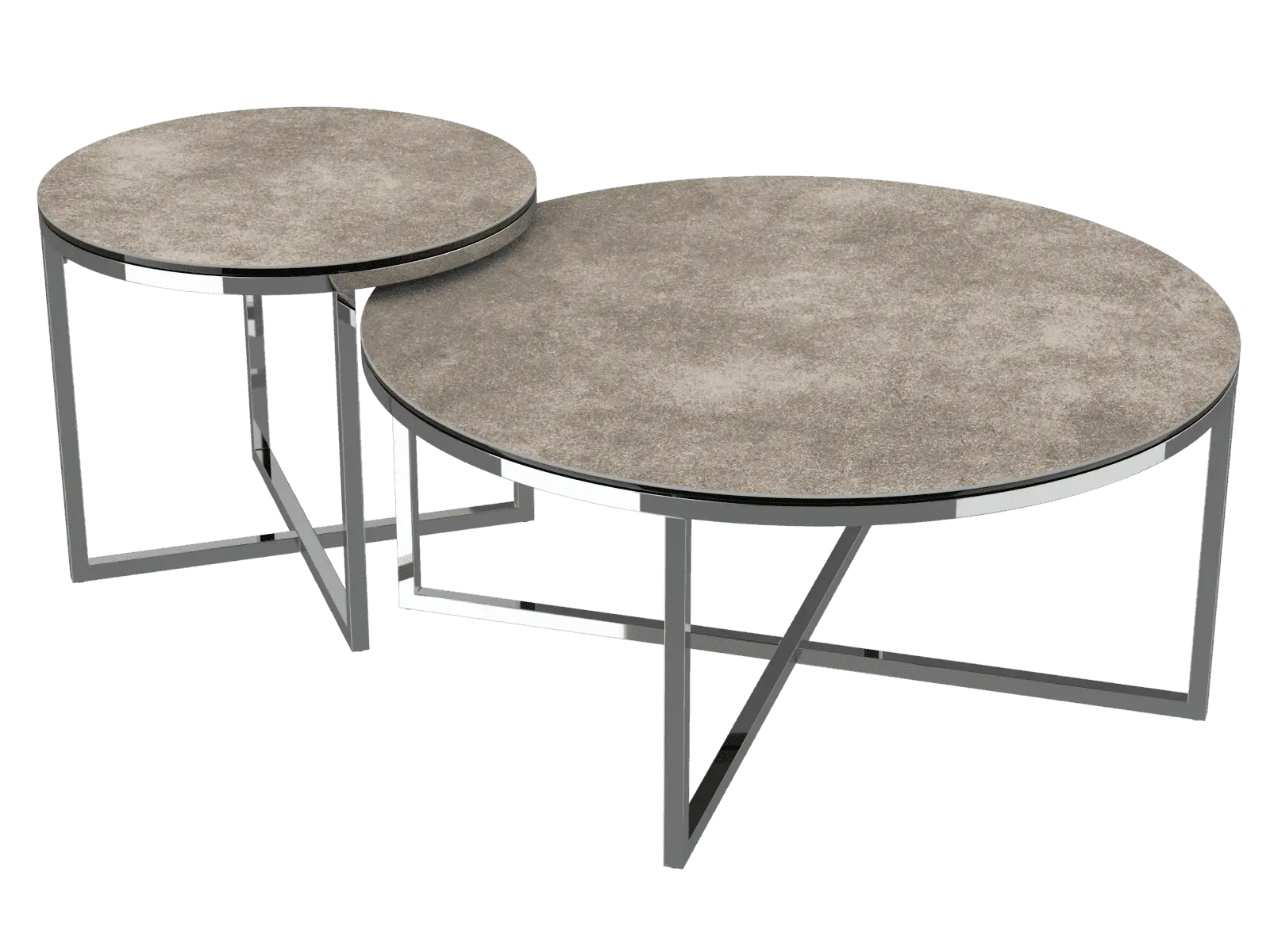 Table basse ronde