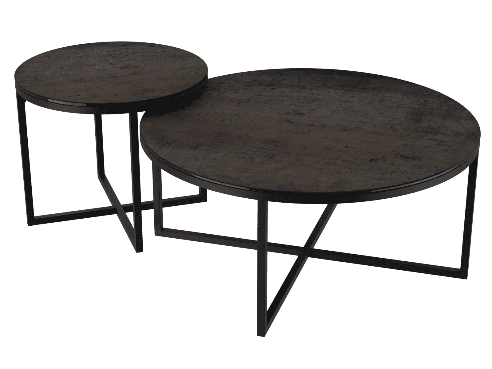 Table basse ronde