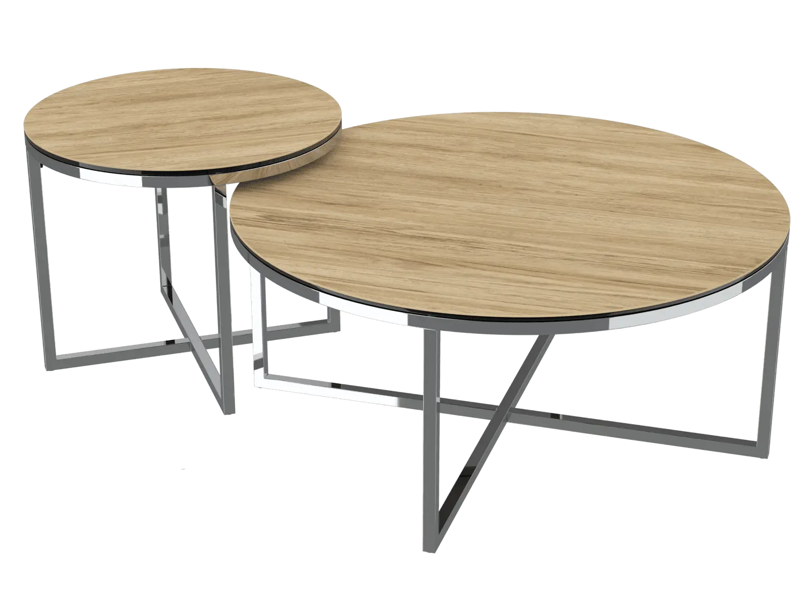 Table basse ronde en céramique