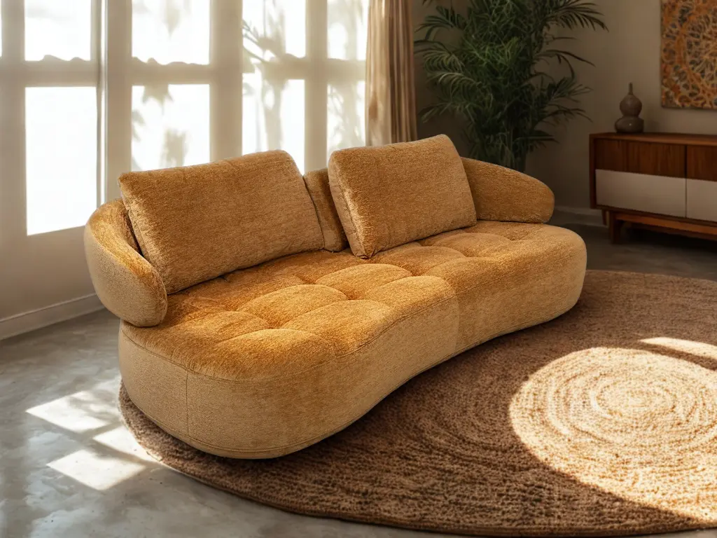 Canapé dossier coulissant sunny