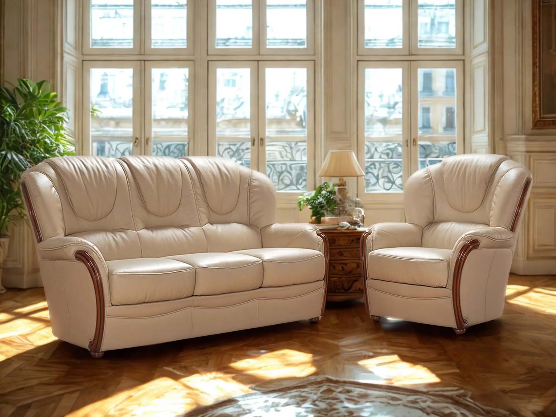 Diego Salon classique boiserie italien Décosalon