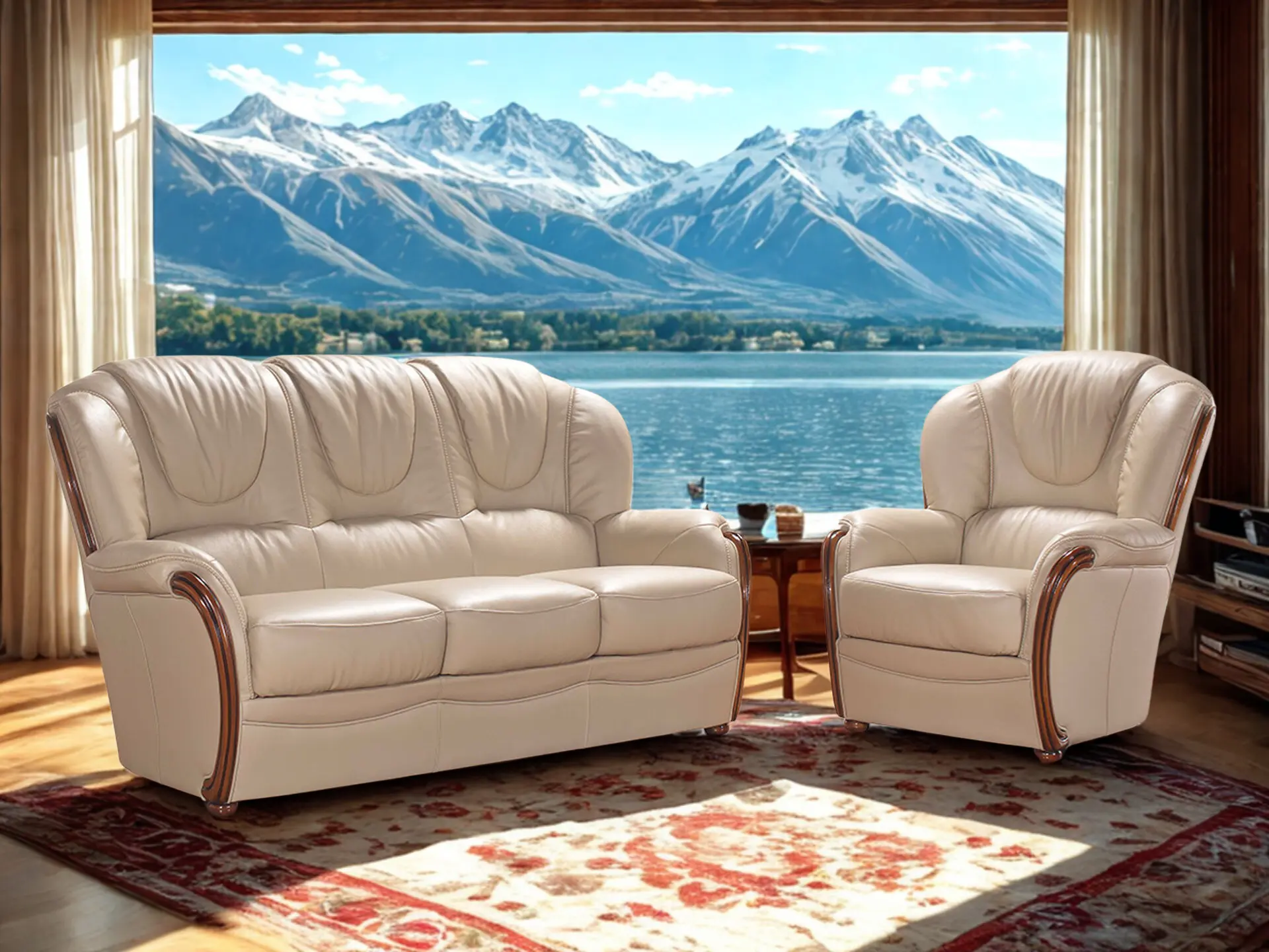 Salon classique boiserie  Diego chez Décosalon