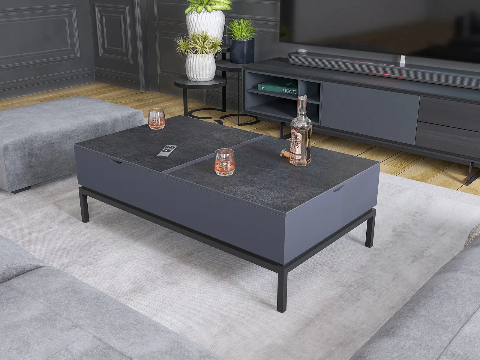 Table basse de salon Table basse de salon Decosalon Fleron