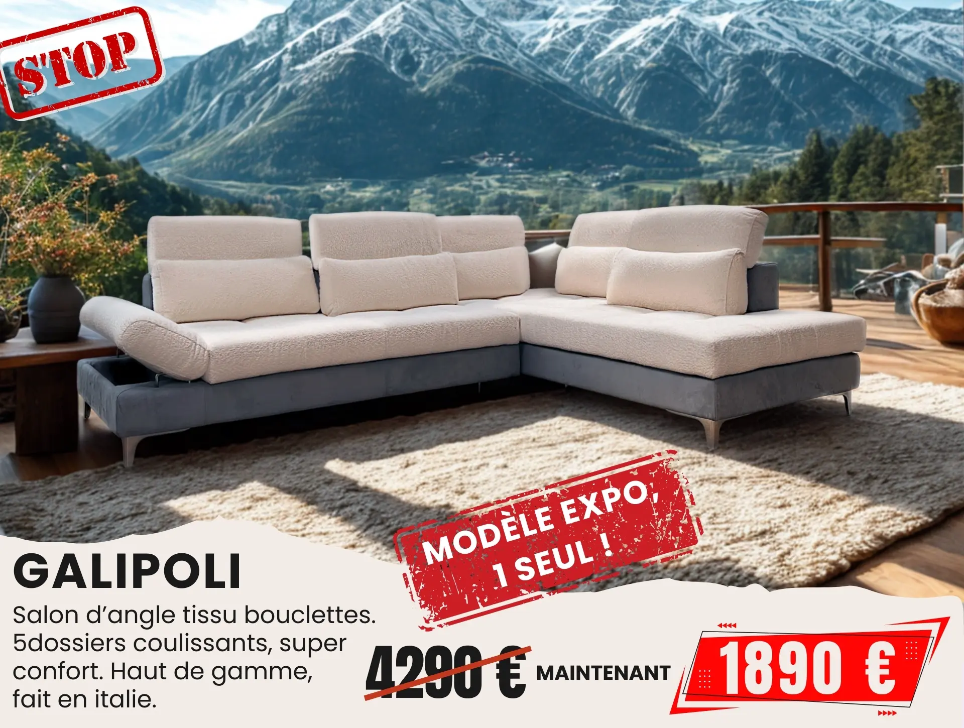 Salon angle promo décosalon