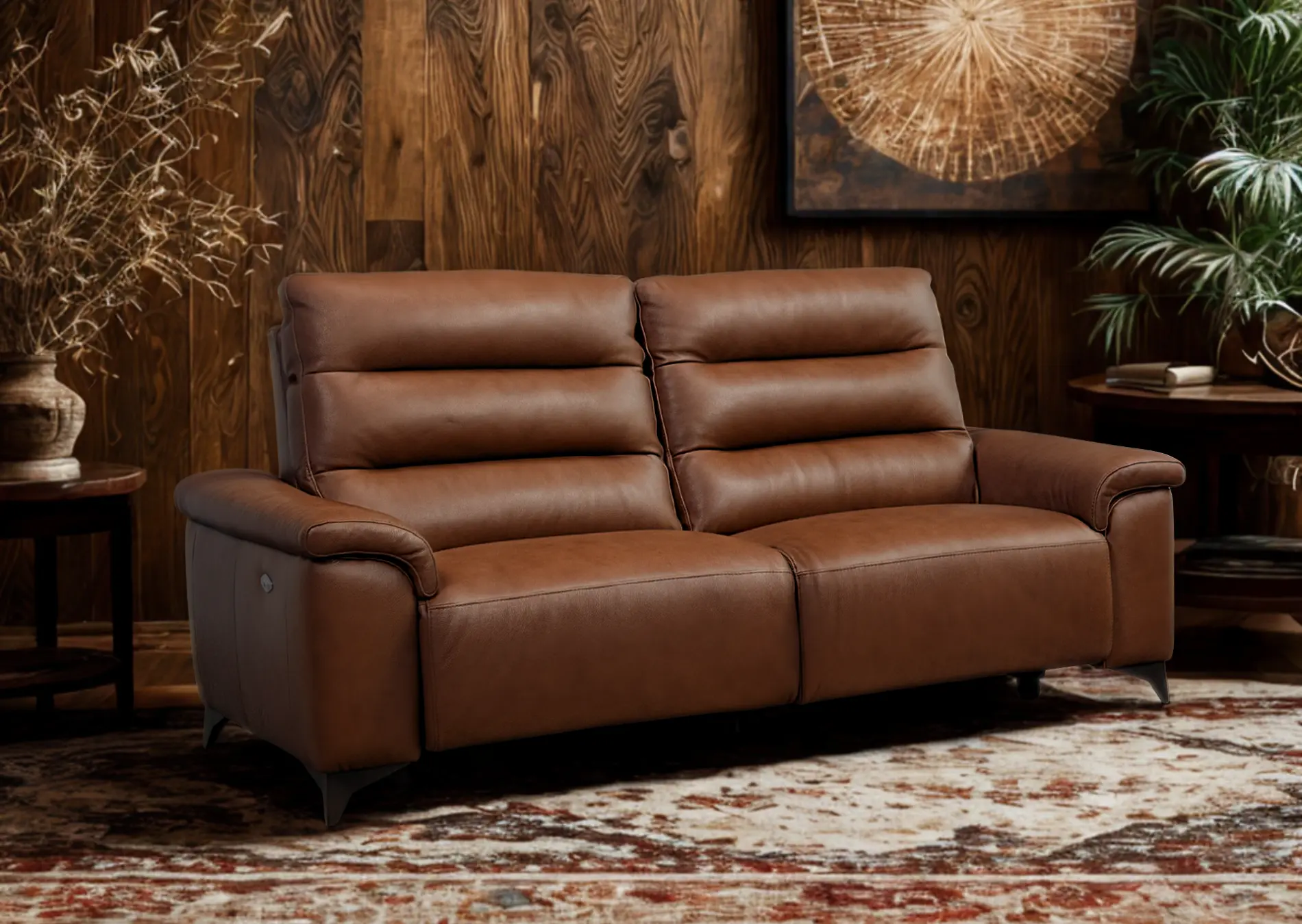 salon 3+2cuir grisavec relax Vitale Décosalon salon 3+2cuir grisavec relax Vitale Décosalon