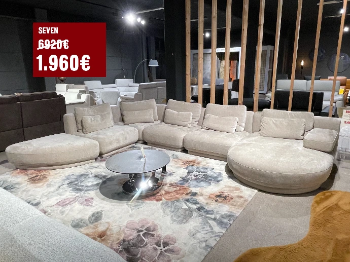 grand salon d'angle Seven