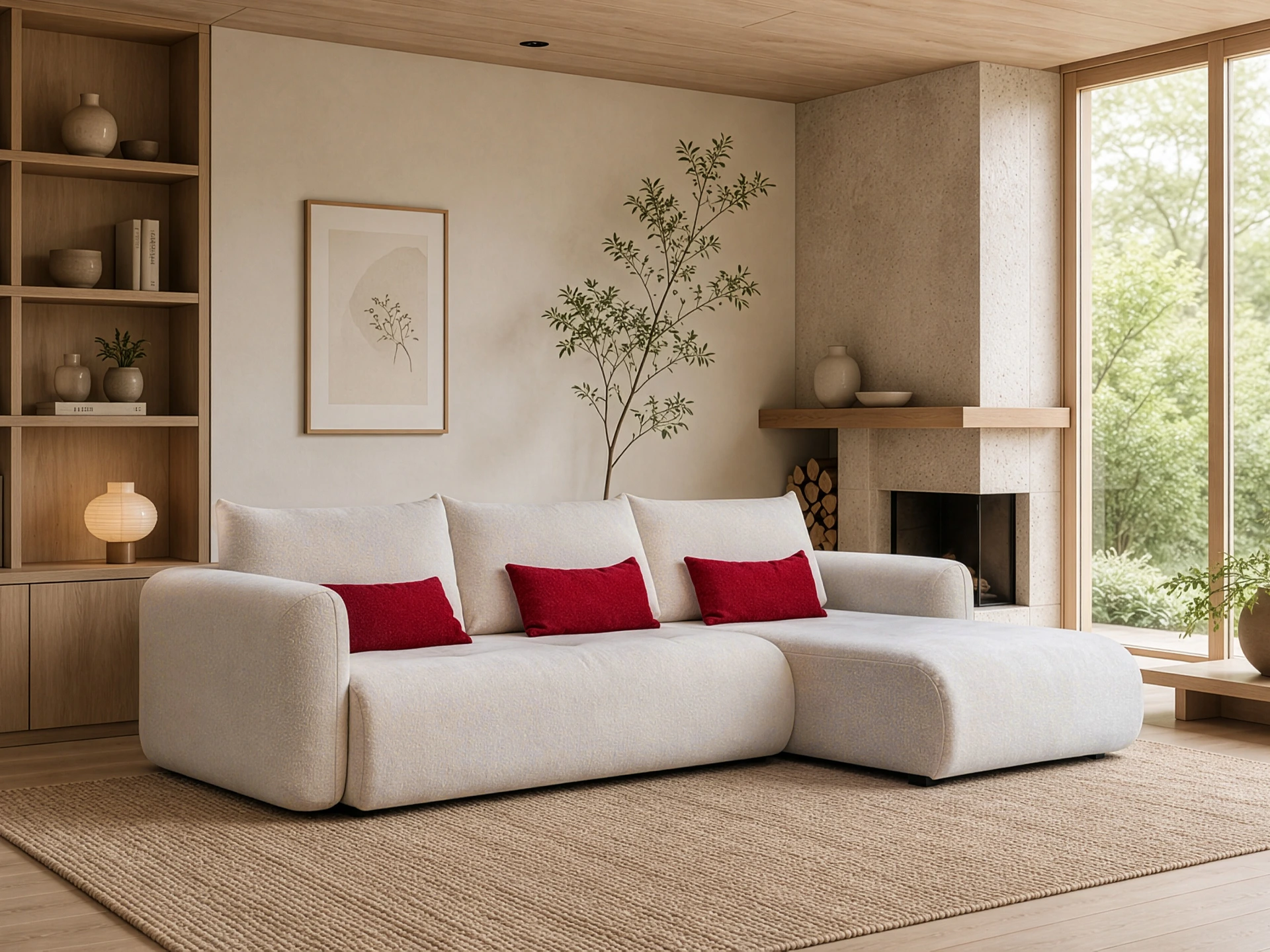 canapé éridienne décor chaleureux