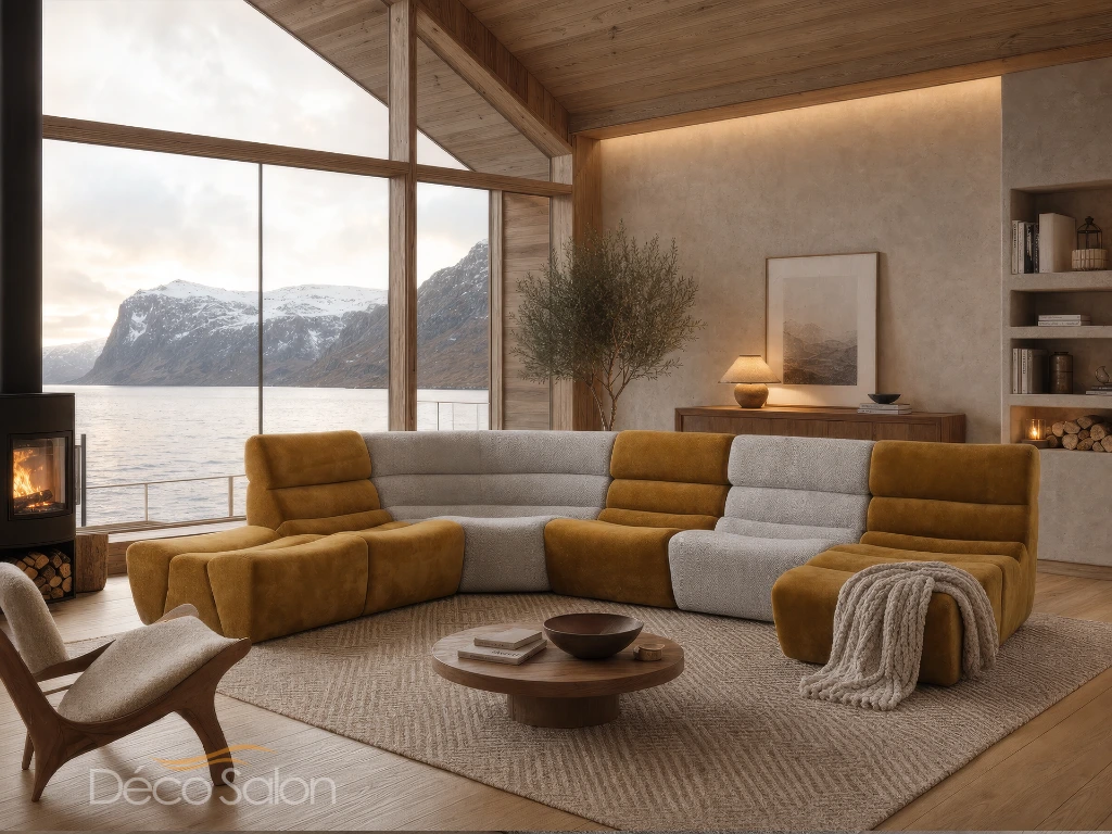 Salon modulaire mango Décosalon Fléron Liège