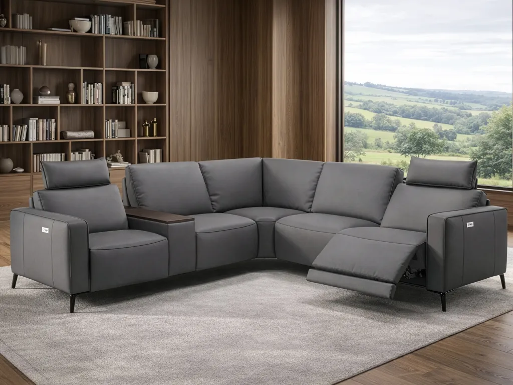 salonnangle cuir gris relax sam decosalon.webp