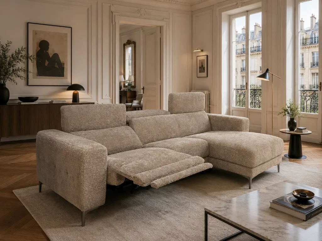 Teddy canape meridienne confort moelleux.webp