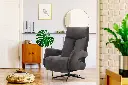 Fauteuil-relax-8001-tissu-cat-2-Jeep-2862-anthracite-close-Hjort-Knudsen.webp