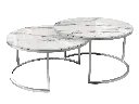 Table basse dolce vita pied  inox    fiorentino-2.webp
