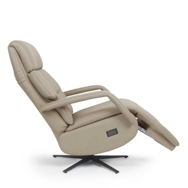 Fauteuil relax pivotant Luxus– 3 moteurs, sur batterie, position Zéro Gravité.