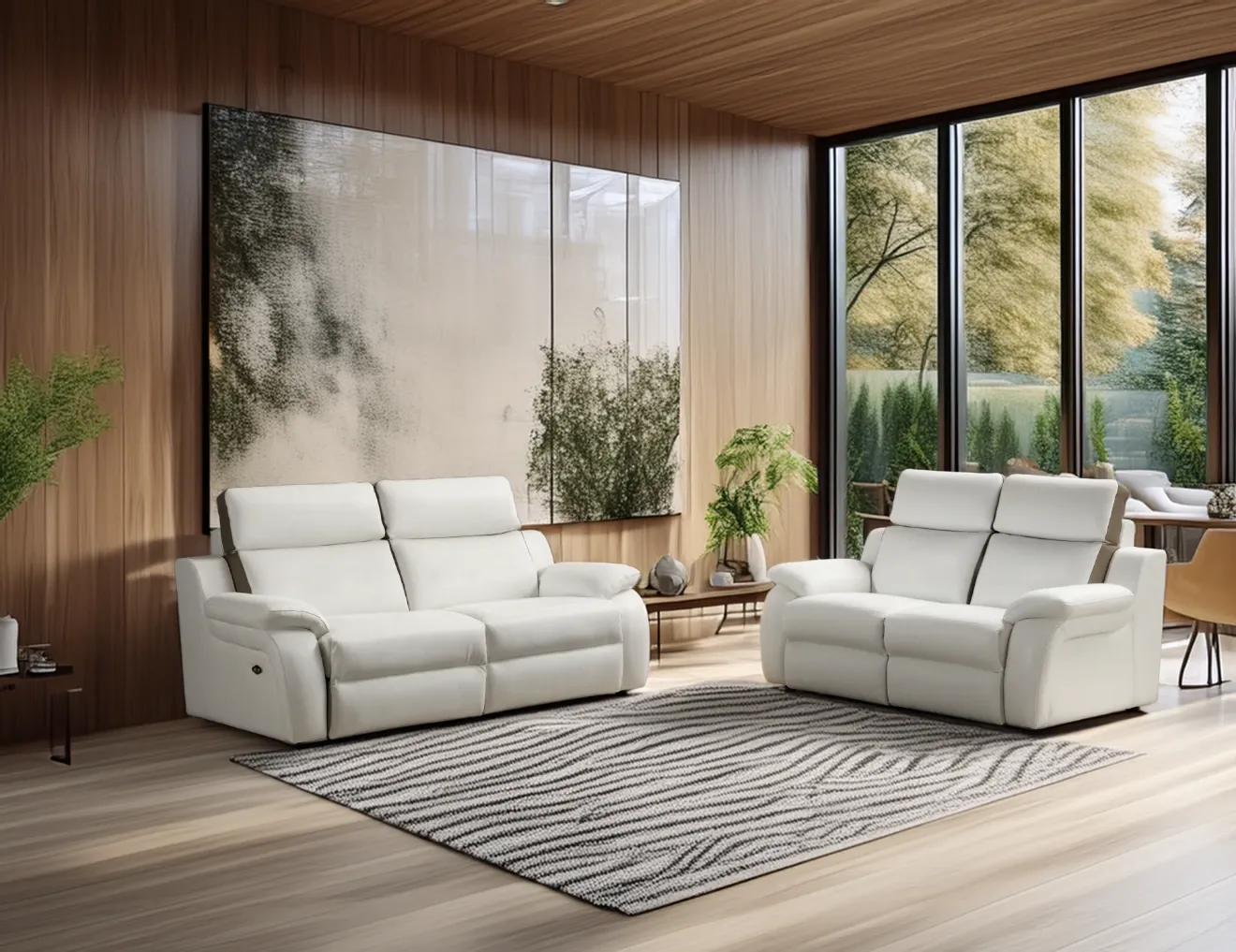 Astra salon de relaxation, dossier haut.