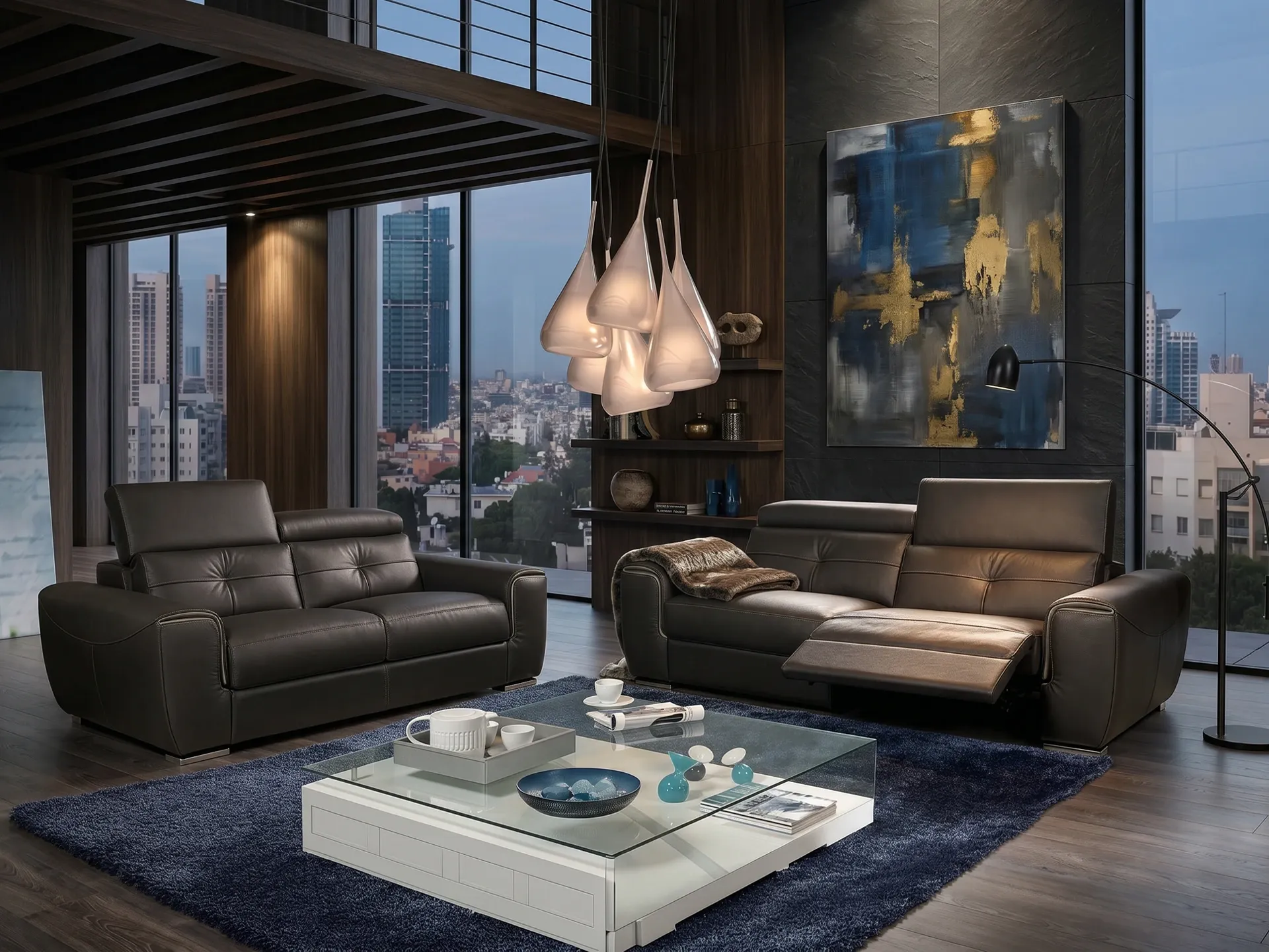 Salon contemporain magellan.