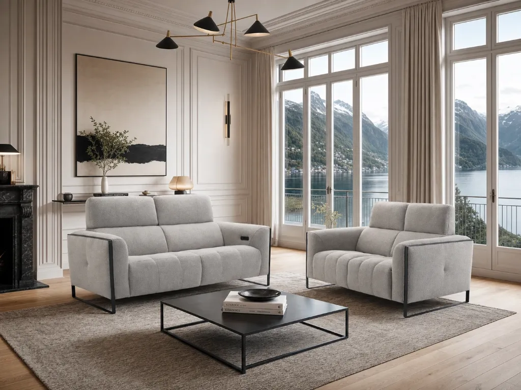 Salon contemporain chance