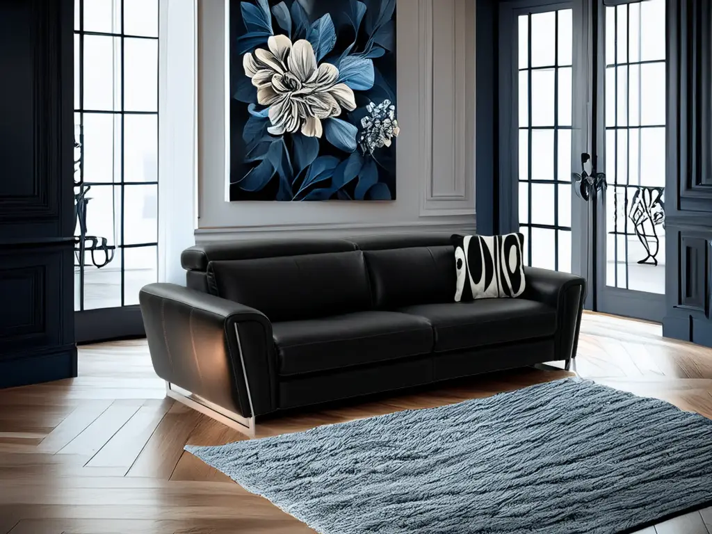 Canapé cuir VICTORIA