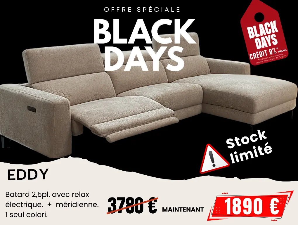 Canapé EDDY