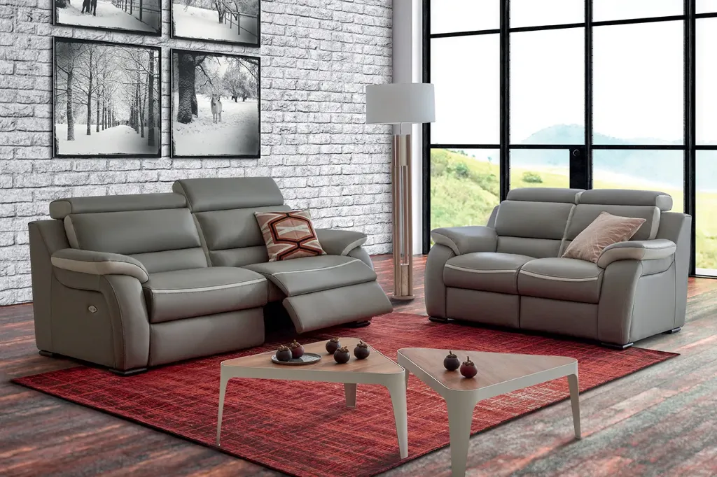 Salon cuir CLOUD