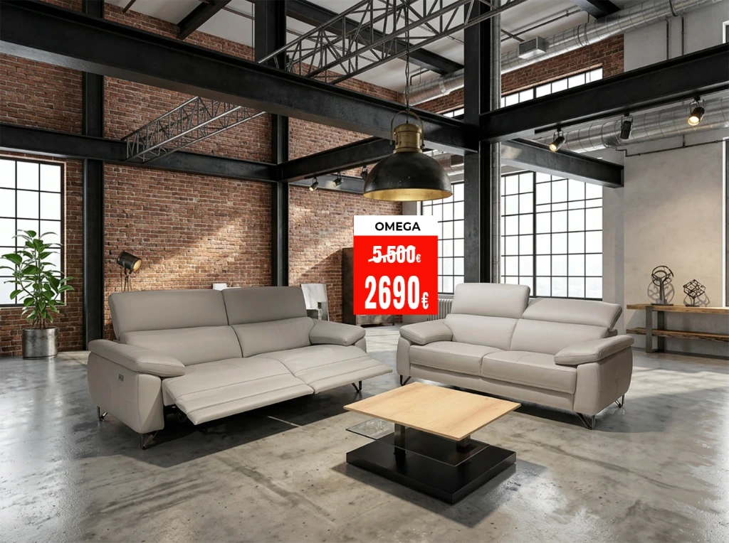 Salon en cuir OMEGA