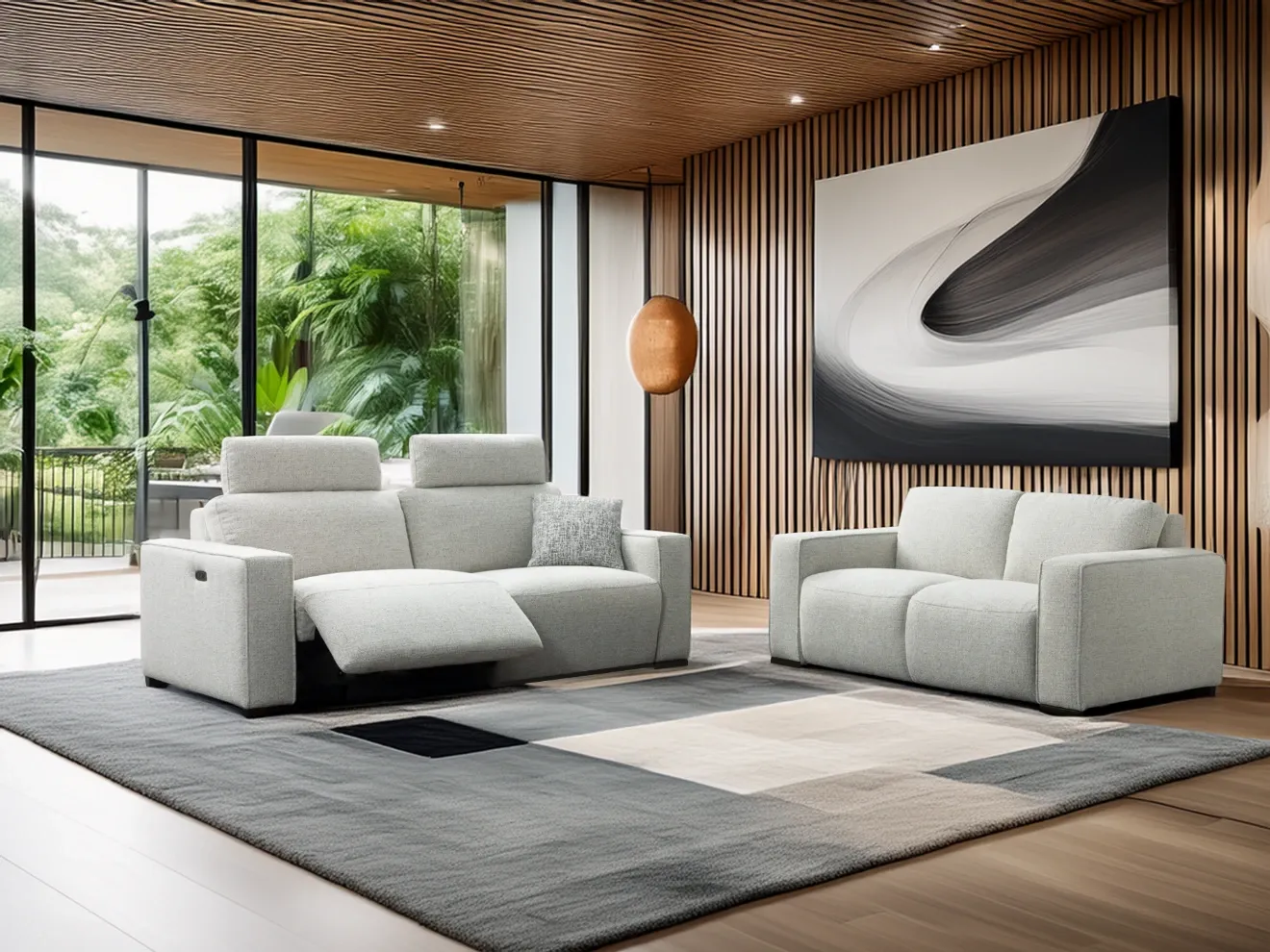 Canapé JASPER  (Canapé 2 places fixes)