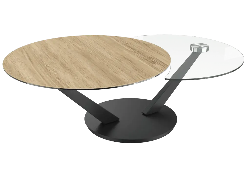 Table basse extensible Riviera (Chêne clair)