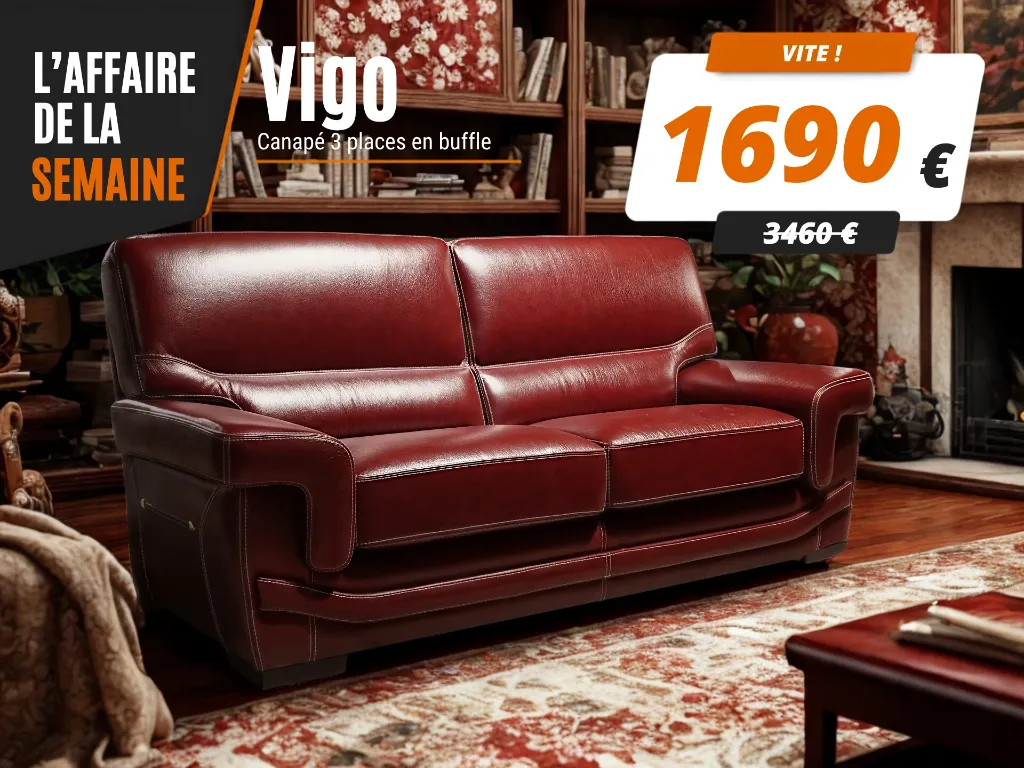Salon en buffle VERONE